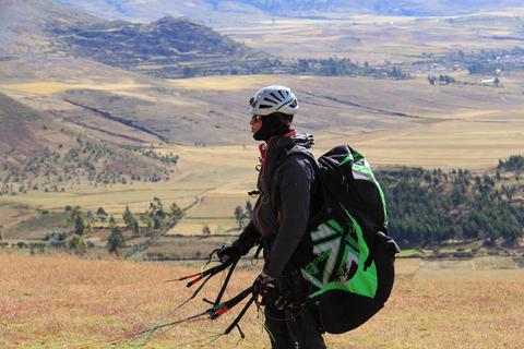 Paragliding Tandem Flight over the Sacred Valley Peru